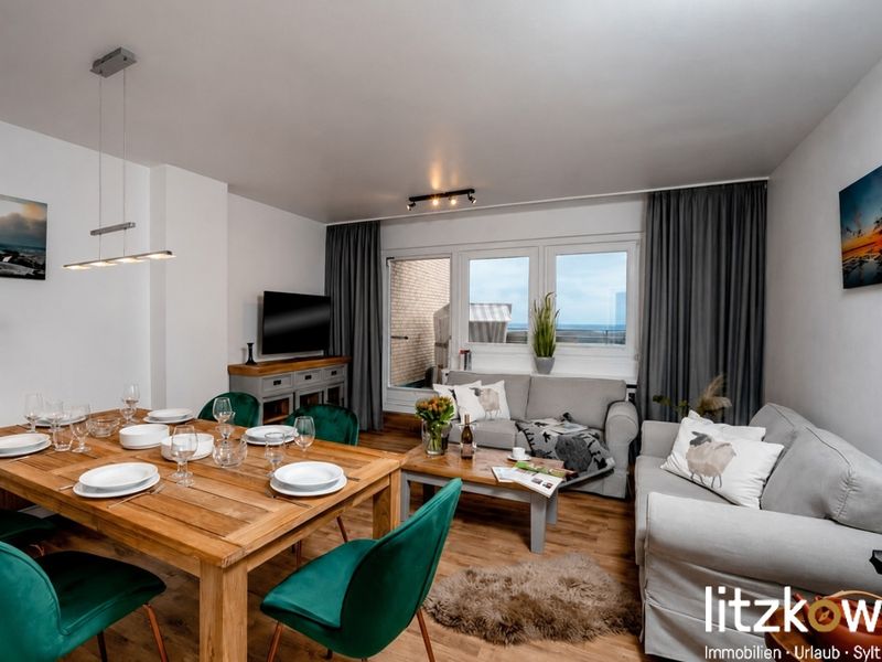 Geräumiges Penthouse mit herrlichem Meerblick und Dachterrasse !